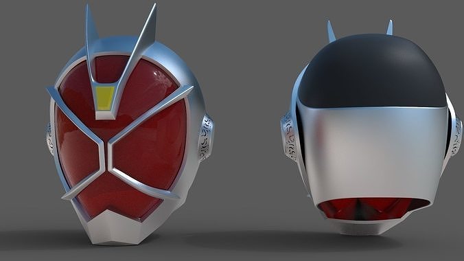 Kamen Rider Wizard Helmet 3D print model