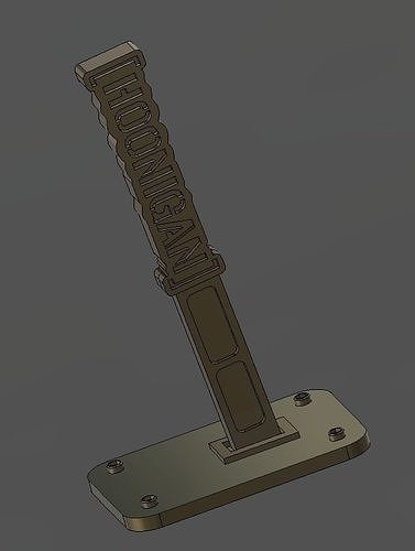 Hoonigan handbreak lever 3D print model