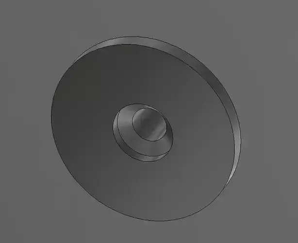volume knob 3D print model