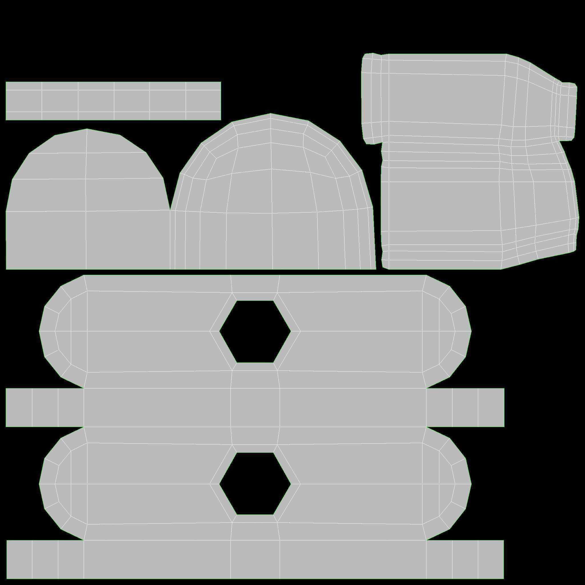 LED strip 3D model_12