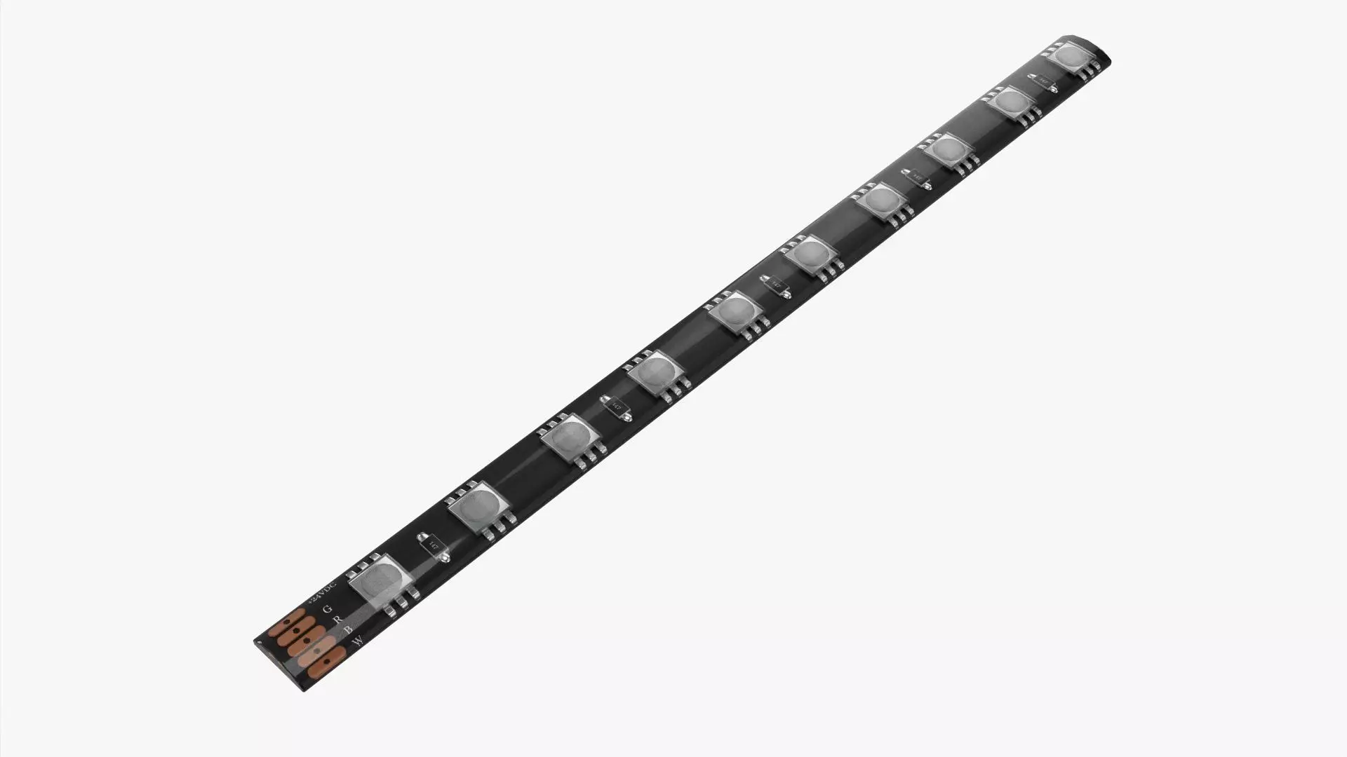 LED strip 3D model_0