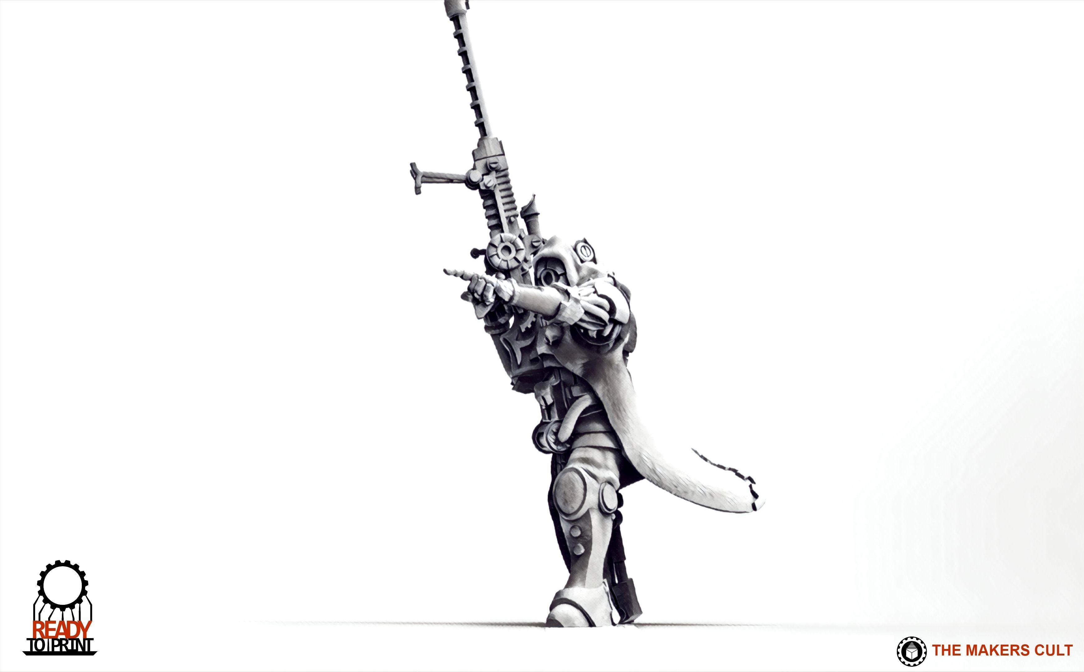 Dark Techno - Oculus Assassin 3D print model_13