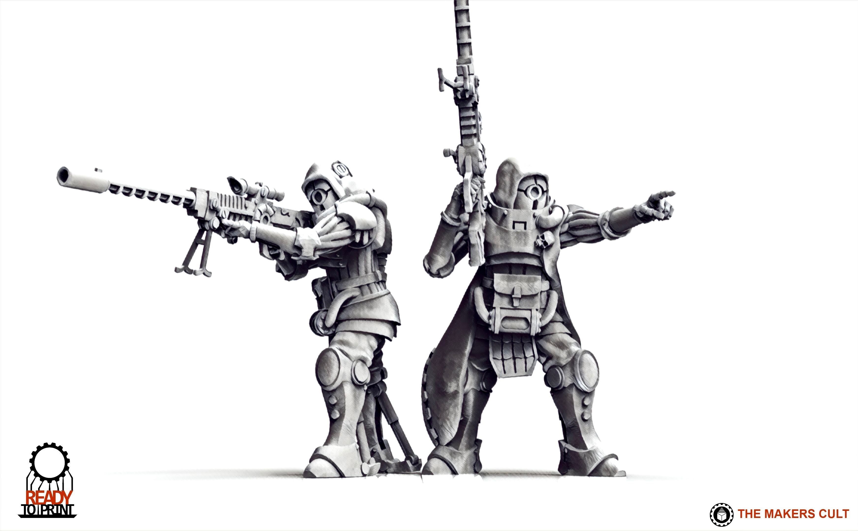 Dark Techno - Oculus Assassin 3D print model_2