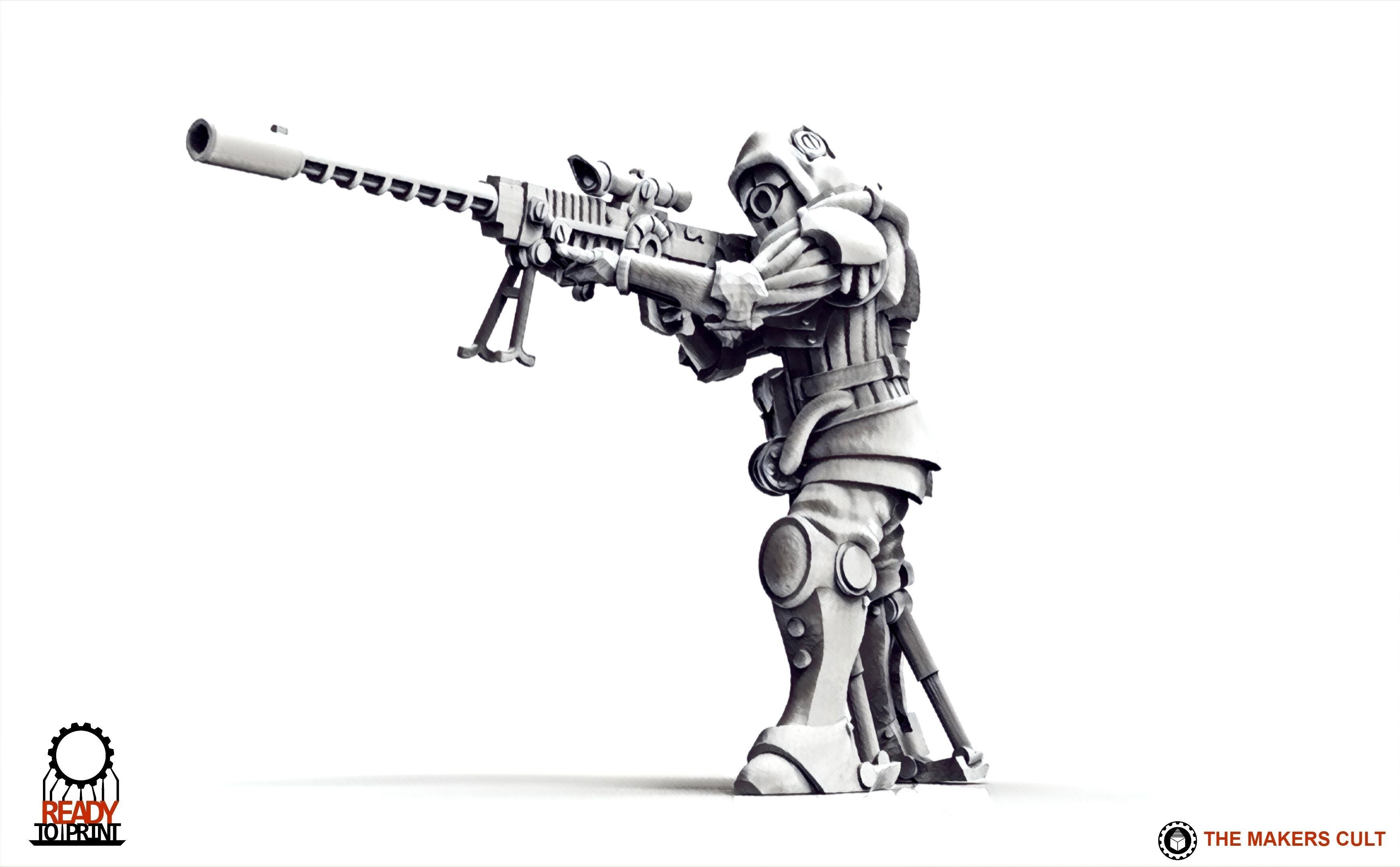 Dark Techno - Oculus Assassin 3D print model_15