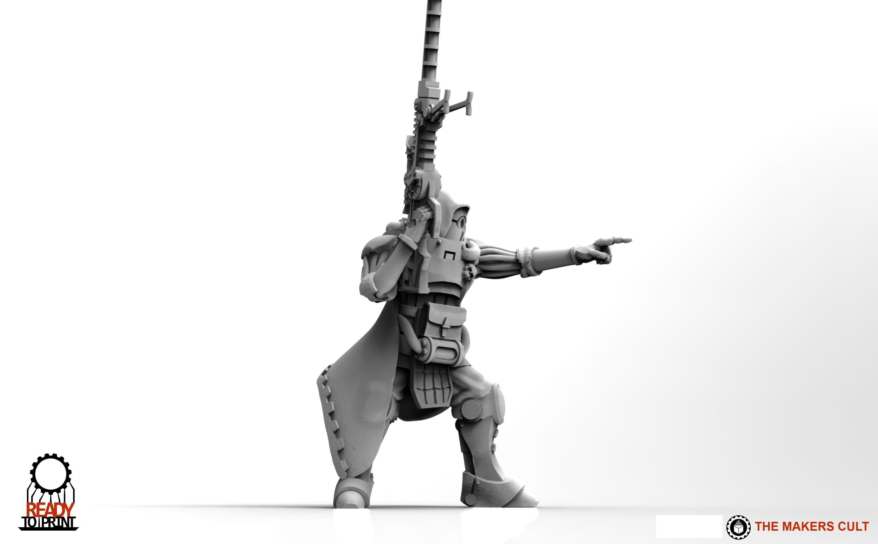 Dark Techno - Oculus Assassin 3D print model_6