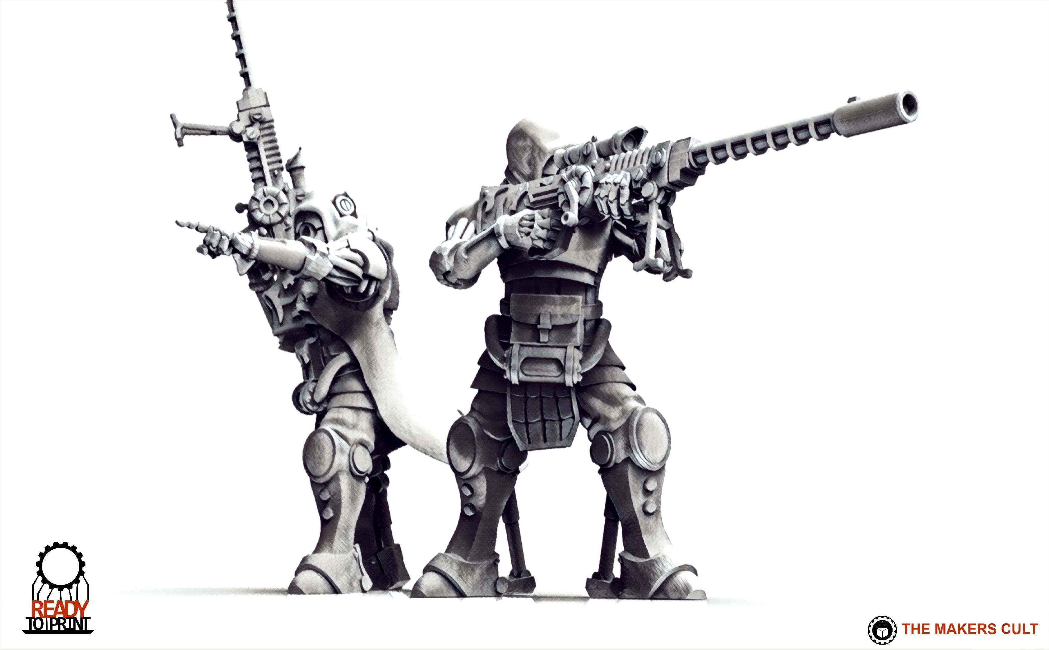 Dark Techno - Oculus Assassin 3D print model_12