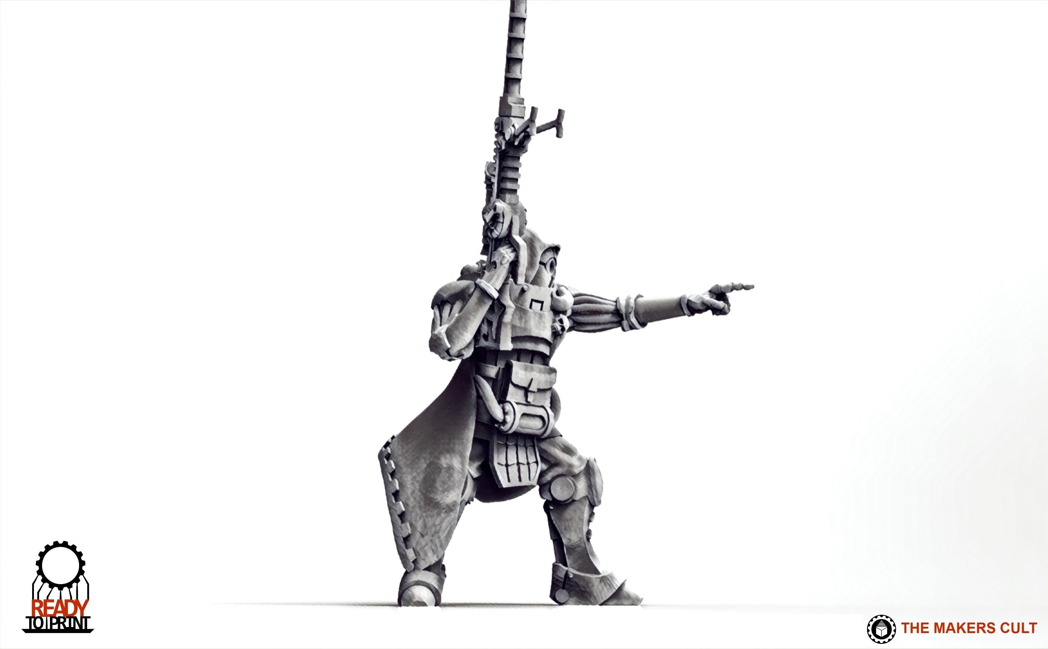 Dark Techno - Oculus Assassin 3D print model_14