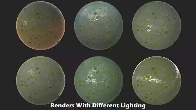 Lake with water lilies Textures 