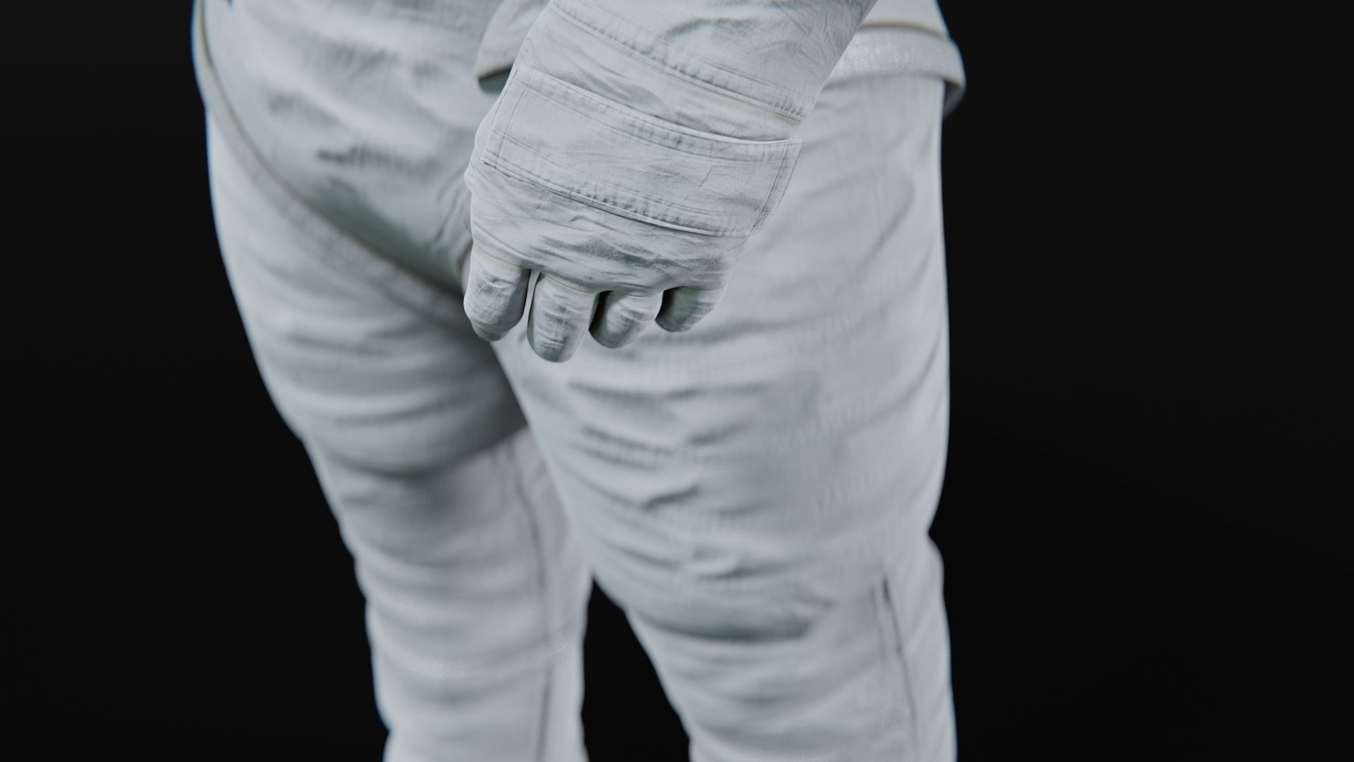 Next Gen XEMU Artemis Spacesuit Rigged 3D model_12