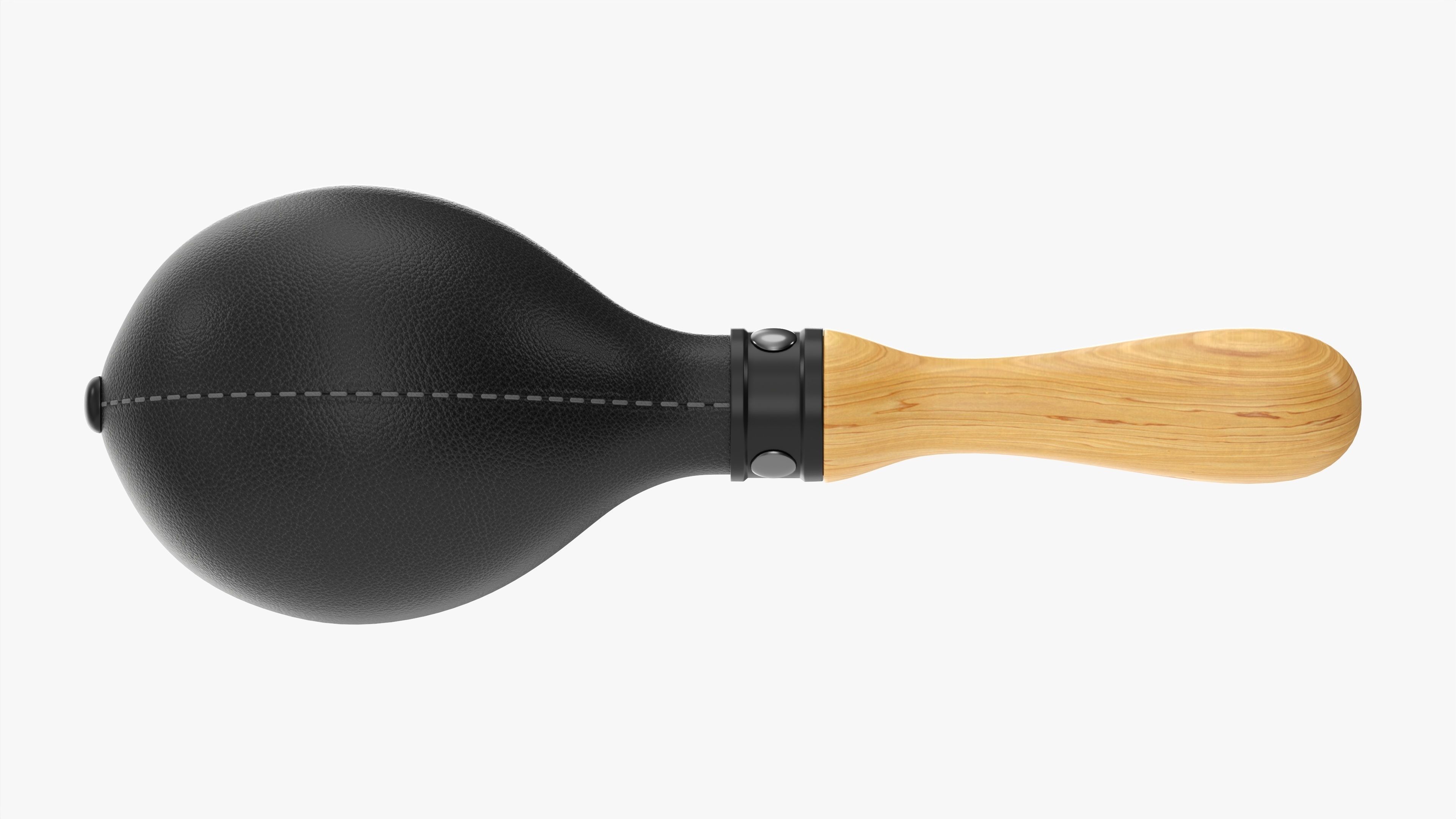 Maracas 04 leather 3D model_3