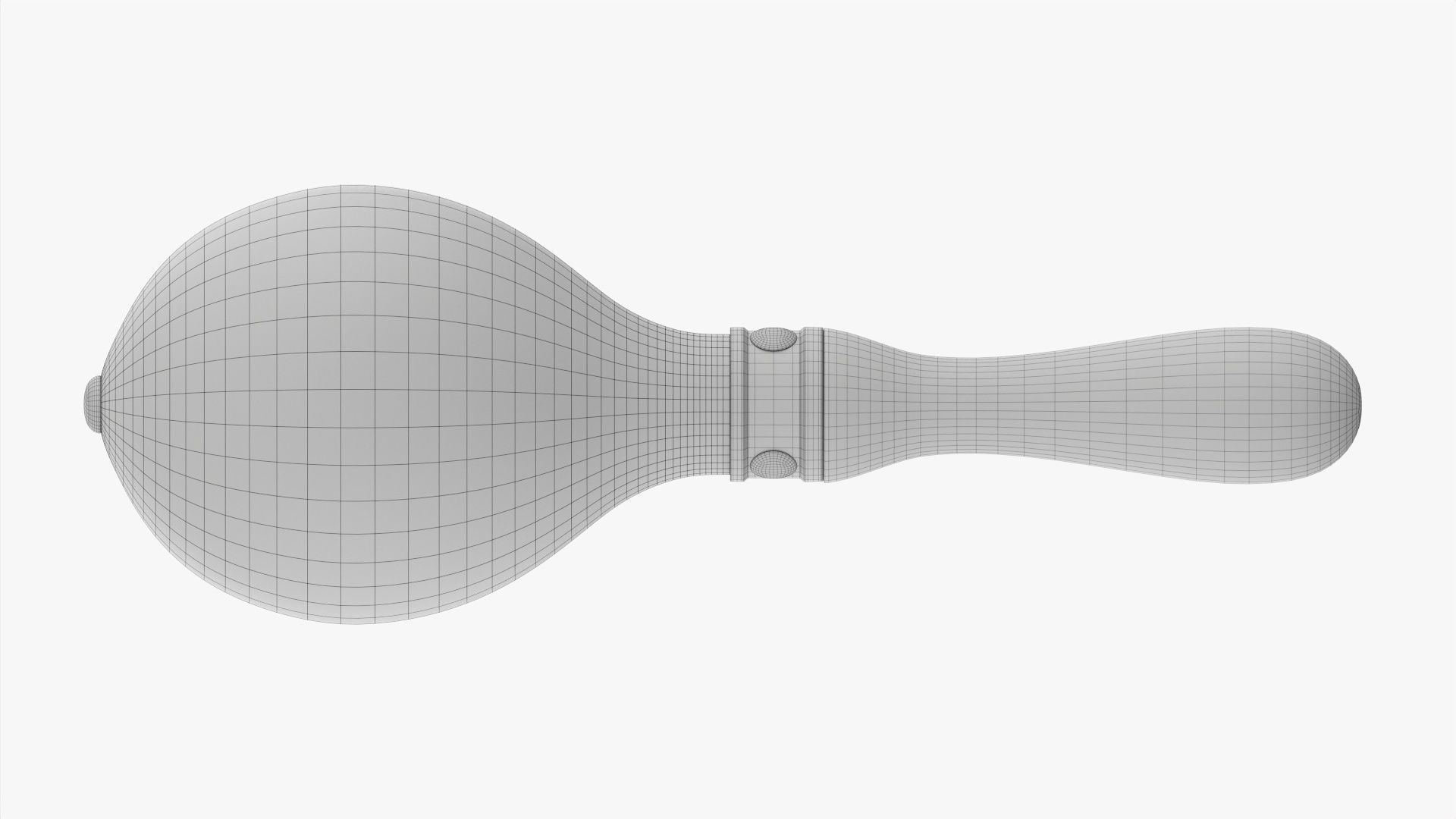 Maracas 04 leather 3D model_9