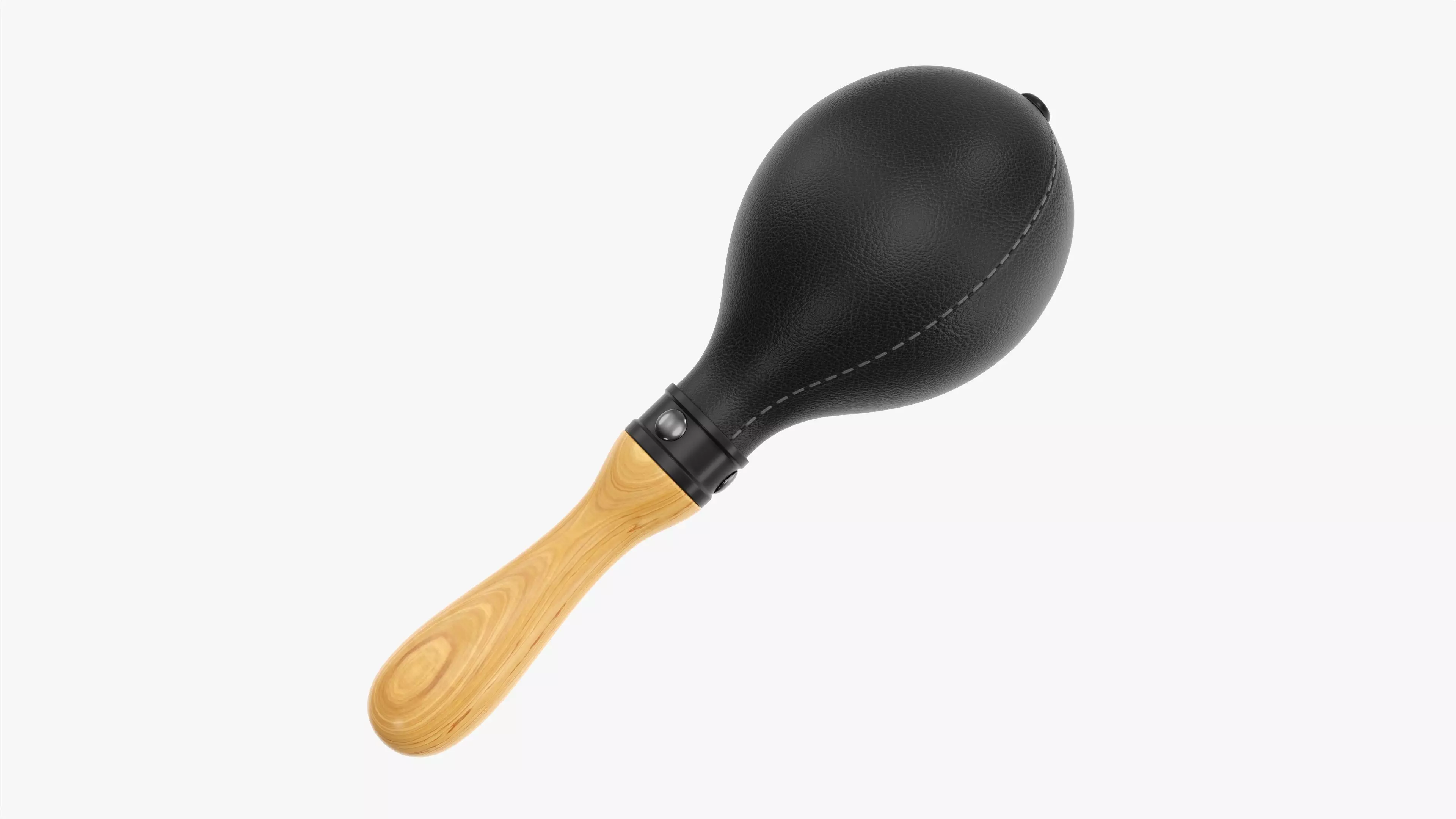 Maracas 04 leather 3D model_0