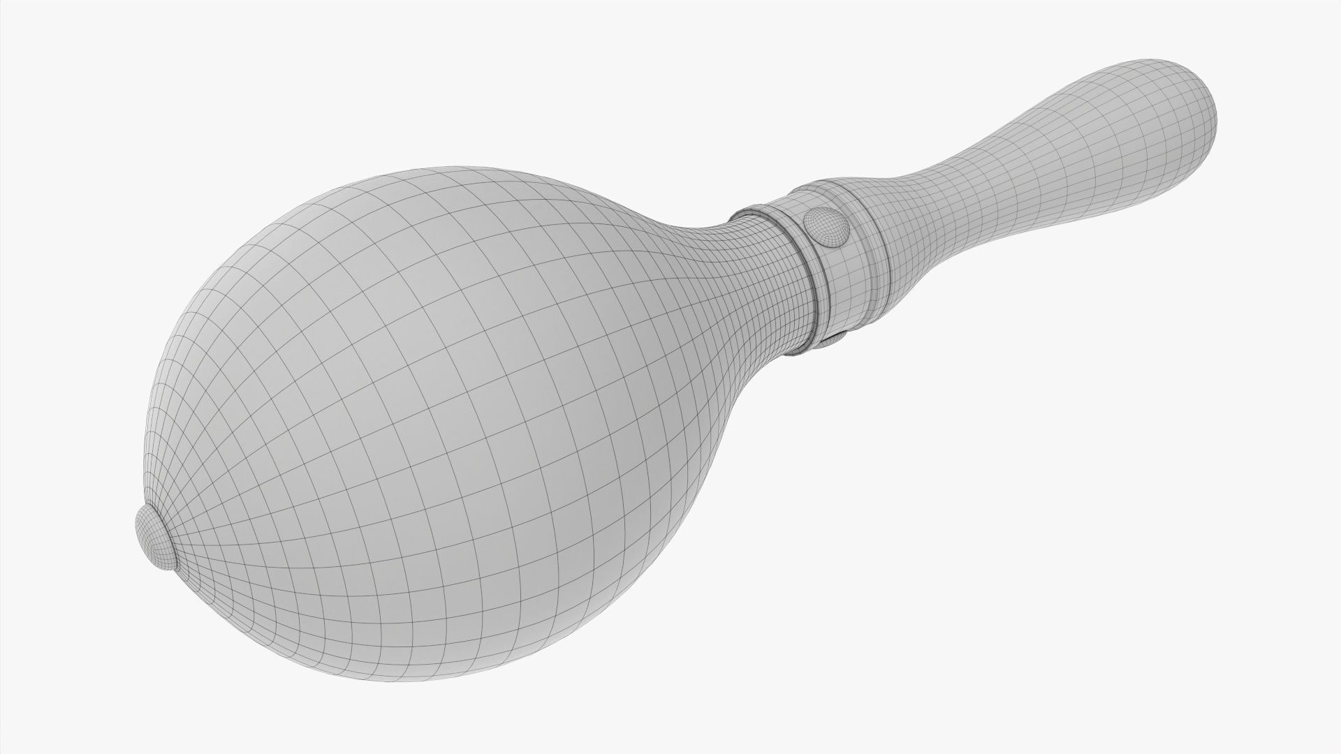 Maracas 04 leather 3D model_7