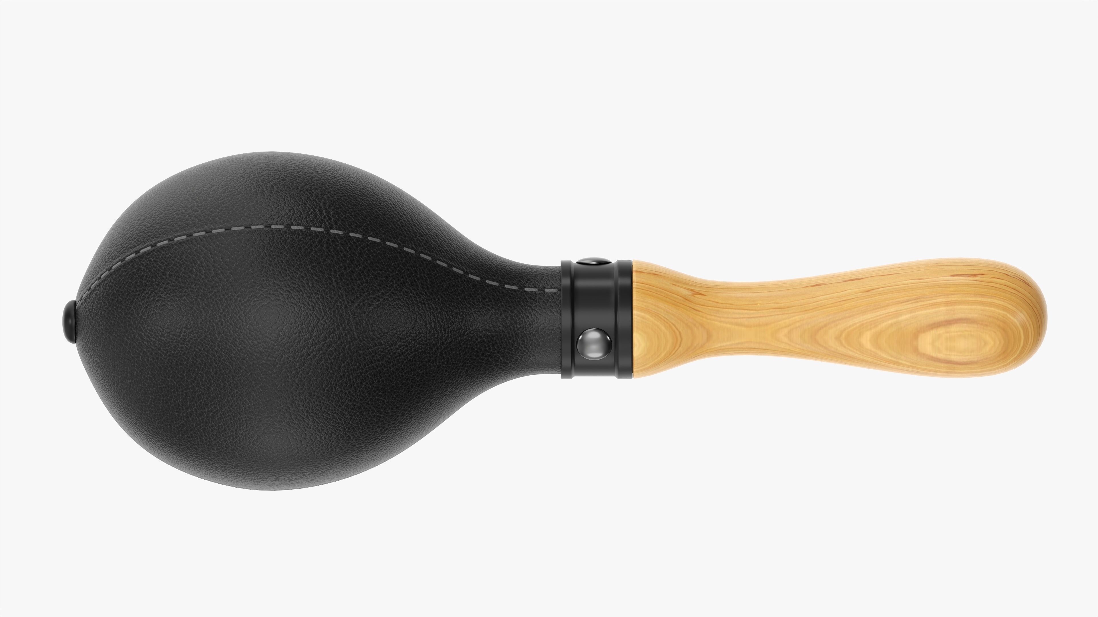 Maracas 04 leather 3D model_5