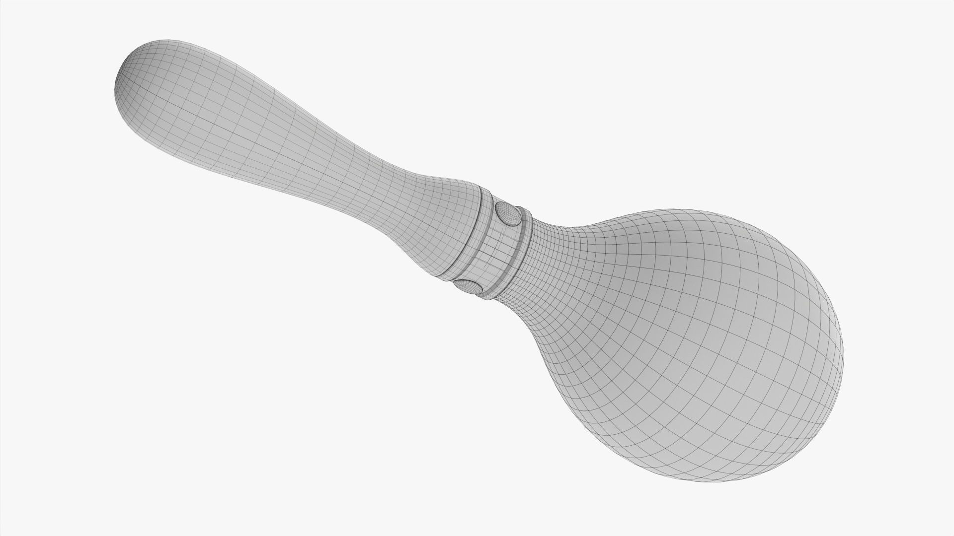 Maracas 04 leather 3D model_8