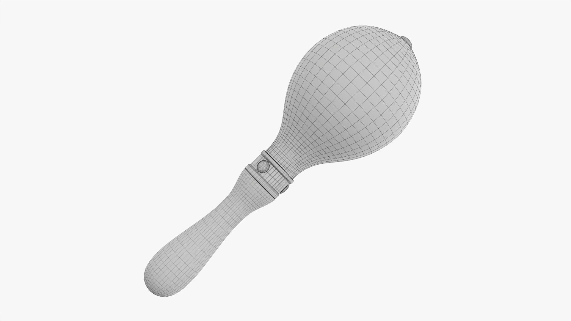 Maracas 04 leather 3D model_6