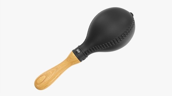 Maracas 04 plastic 3D model