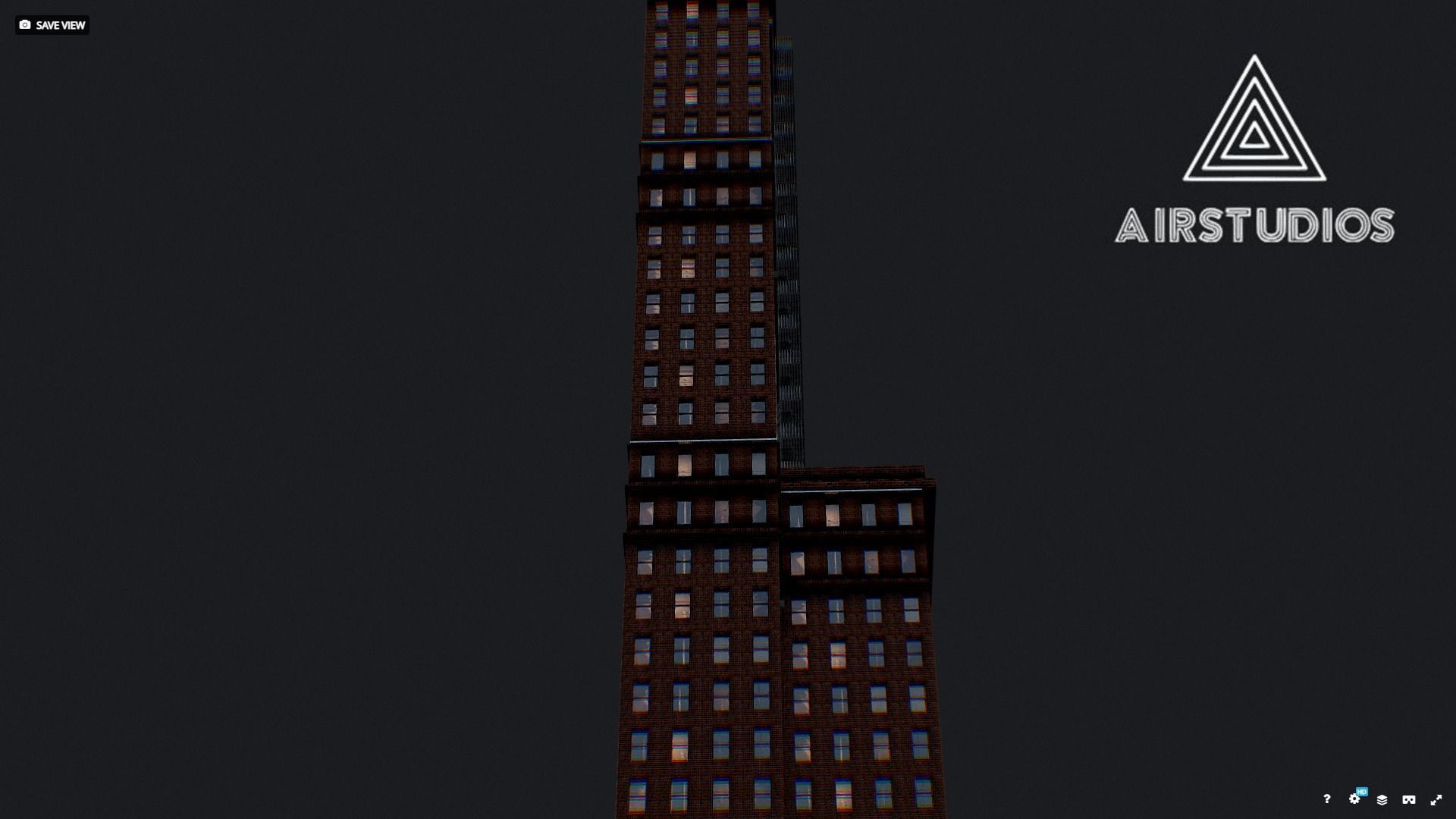 Low Poly - New York Building 3D model_5