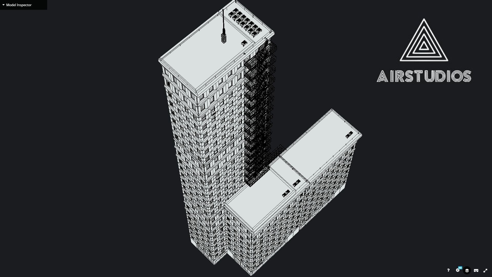 Low Poly - New York Building 3D model_14