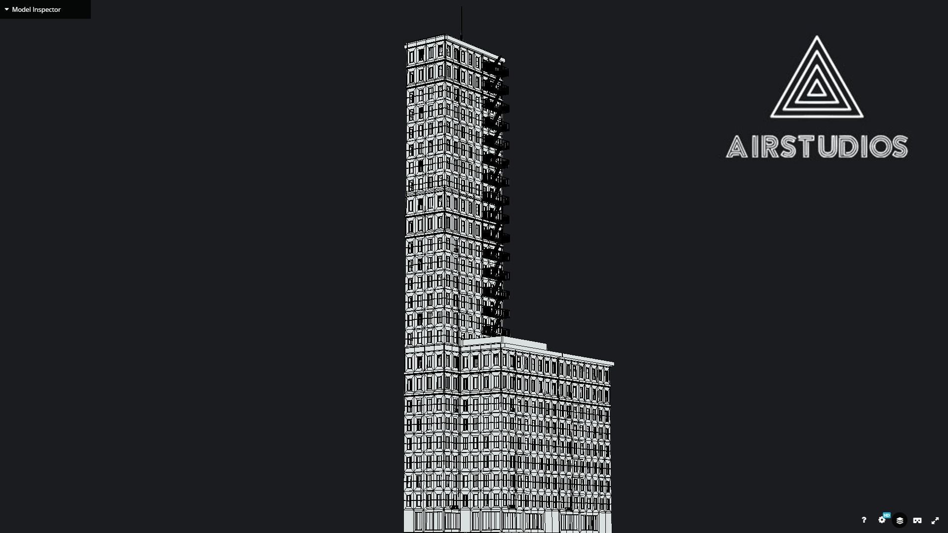 Low Poly - New York Building 3D model_13