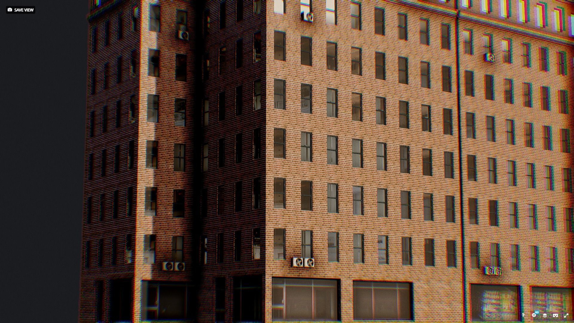 Low Poly - New York Building 3D model_11