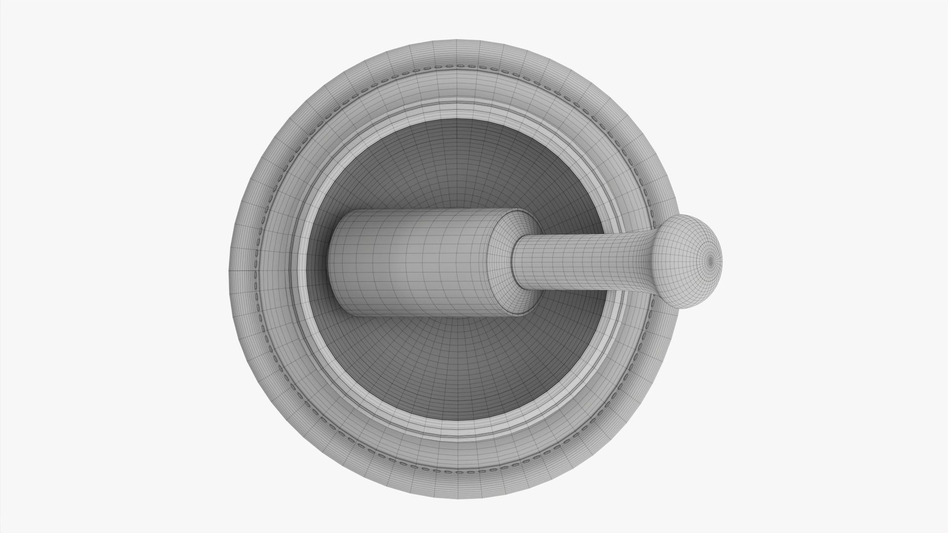 Tibetan singing bowl 3D model_11