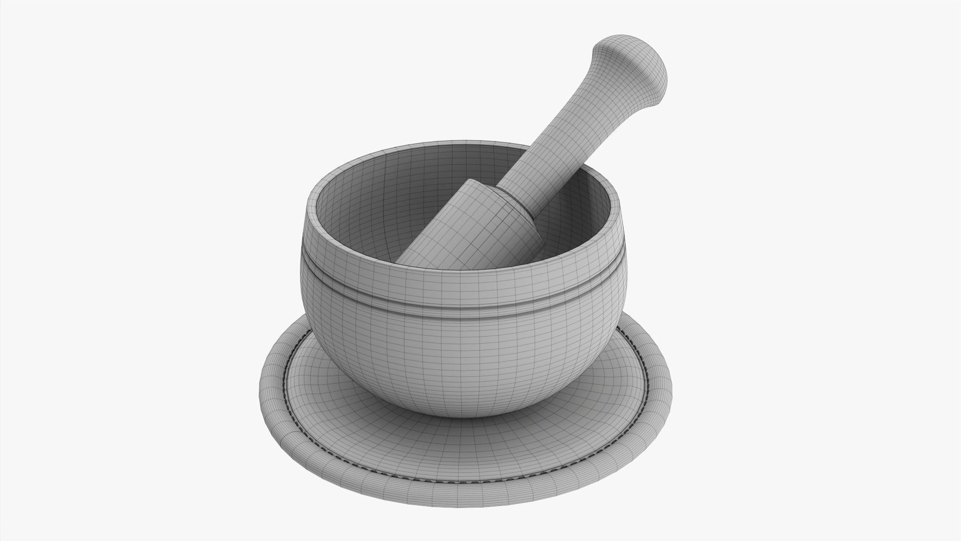 Tibetan singing bowl 3D model_6