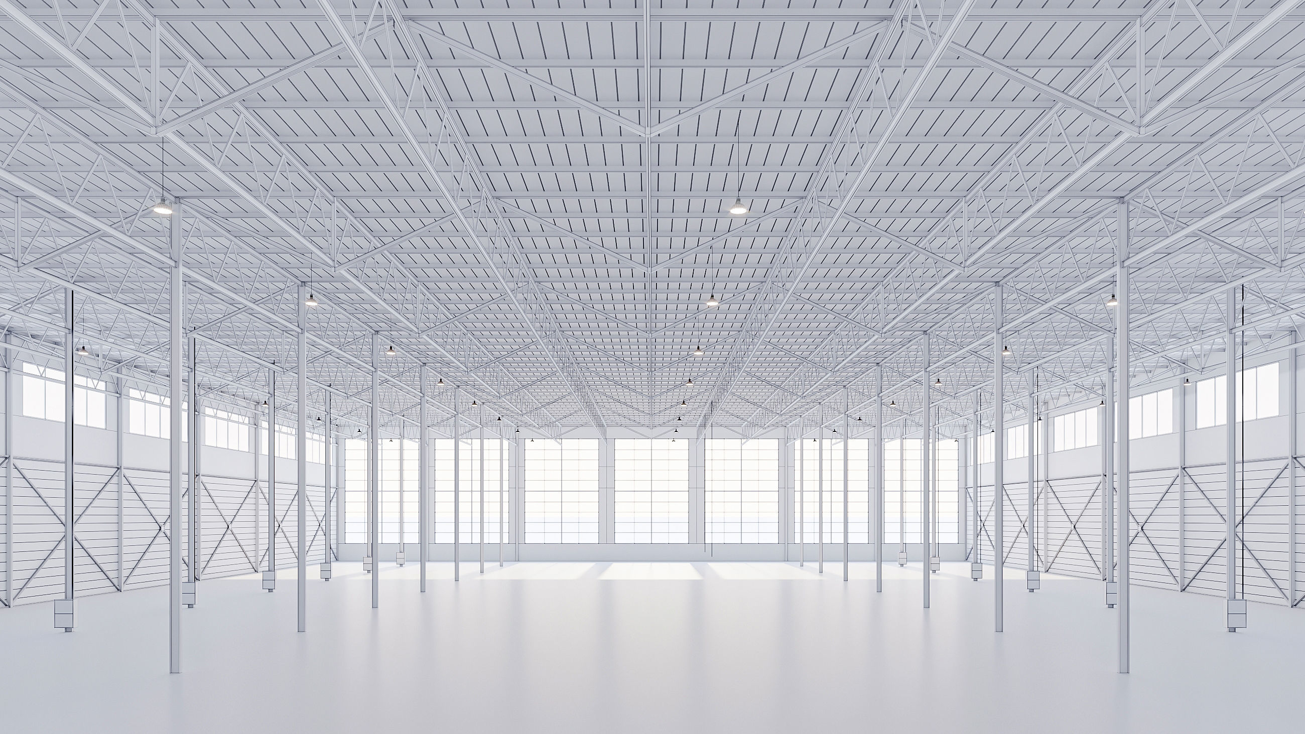 warehouse 01 low poly Low-poly 3D model_5