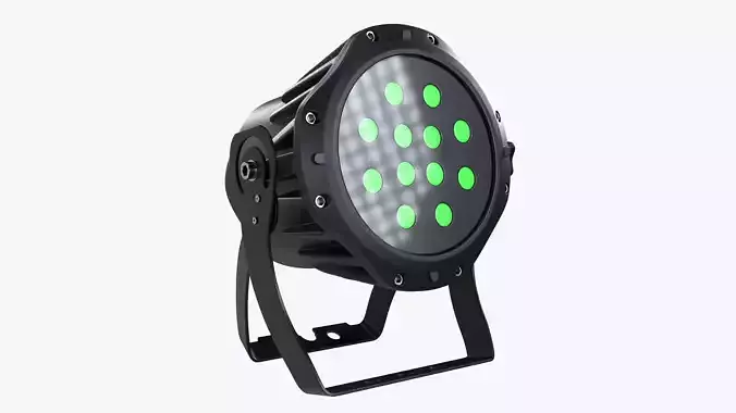 Outdoor LED spotlight 3D model