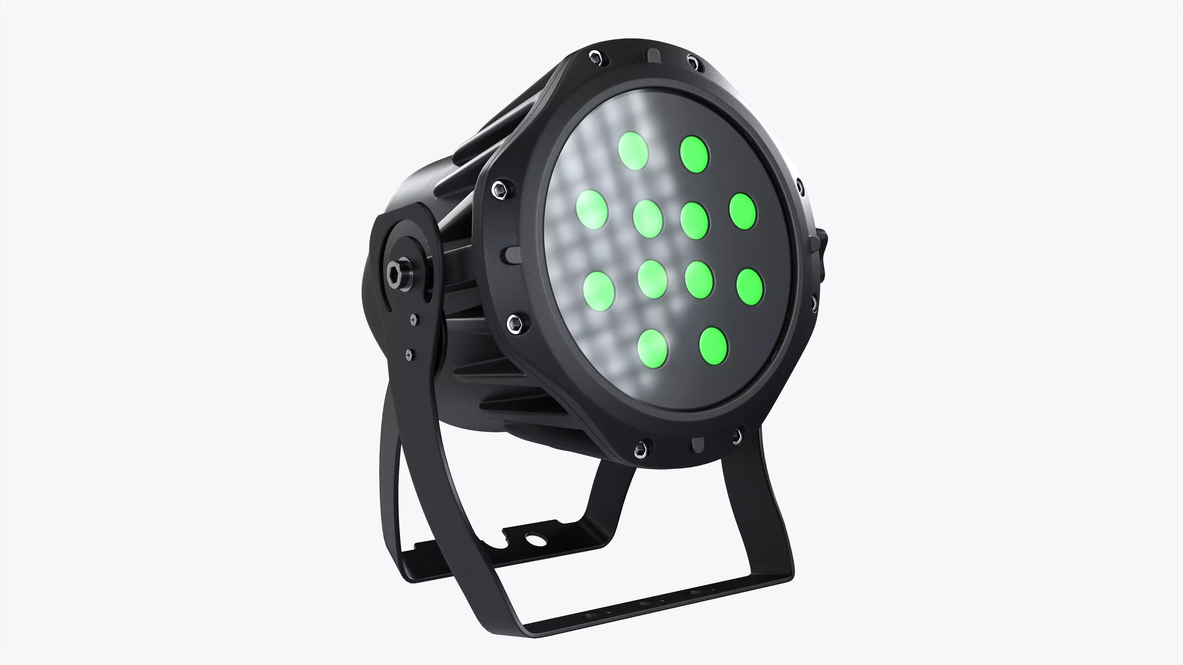 Outdoor LED spotlight 3D model
