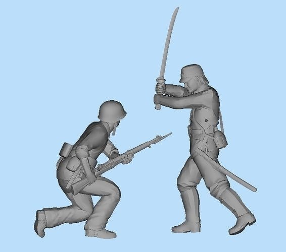 Miniatures World War 2 3D print model