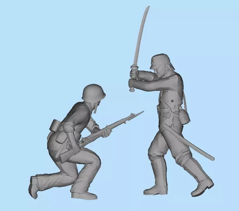 Miniatures World War 2 3D print model_0
