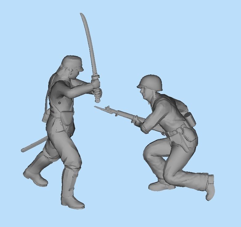 Miniatures World War 2 3D print model_1