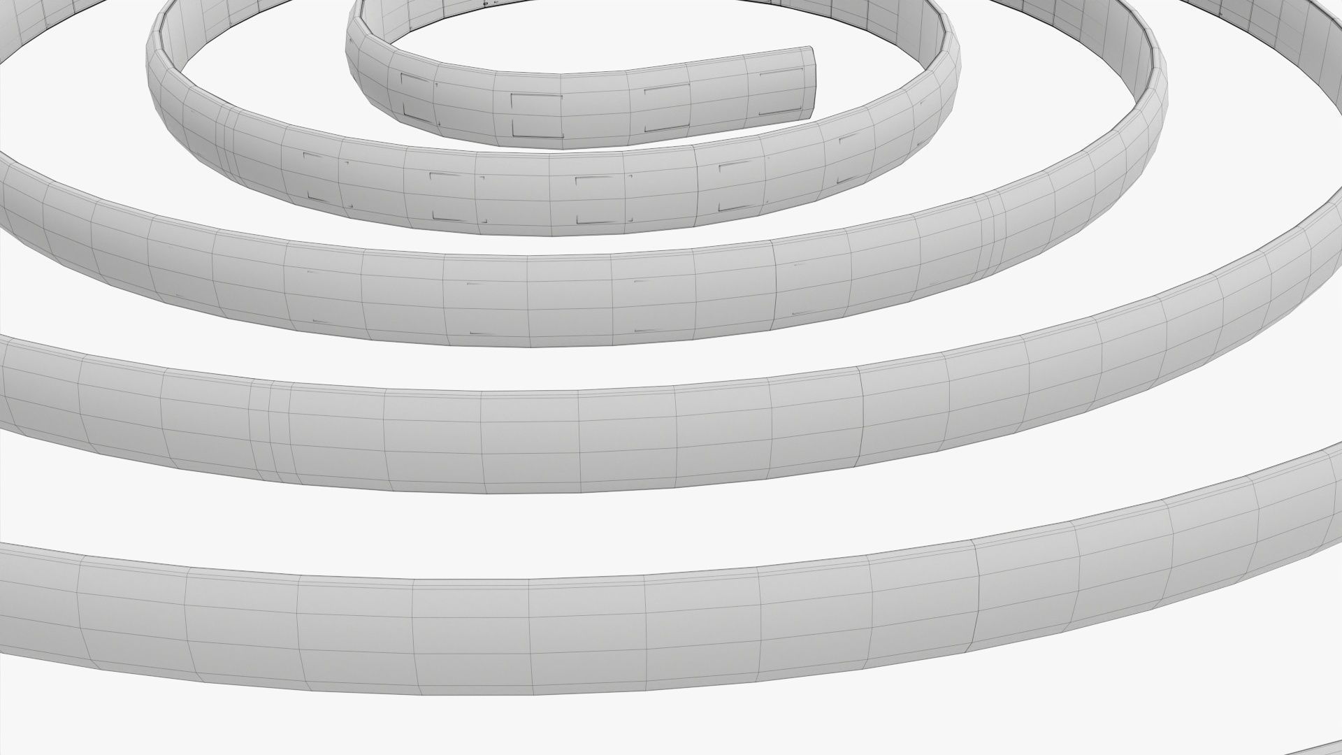 LED strip roll 3D model_7