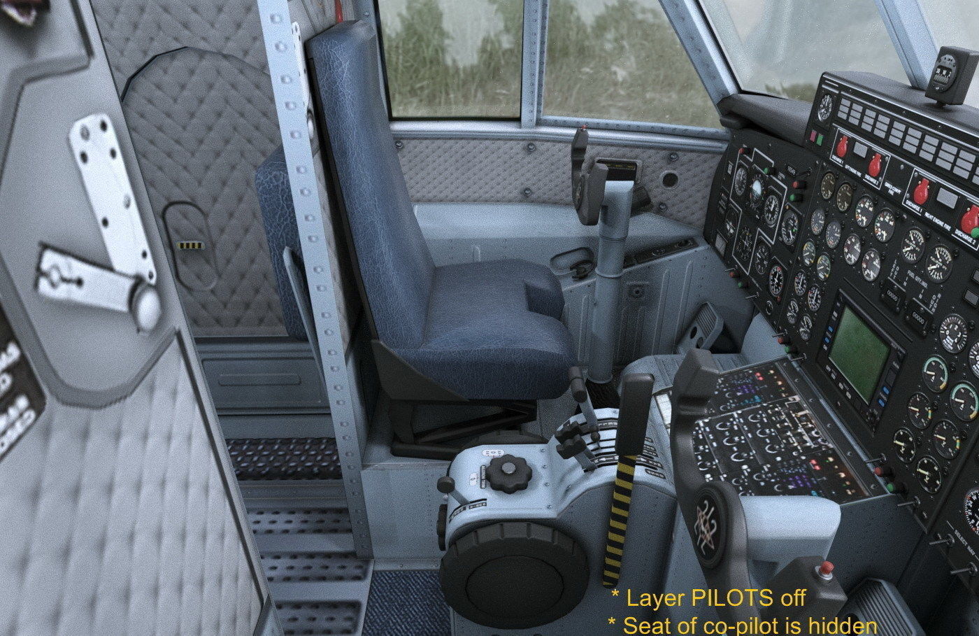 CASA 212 Aviocar 3D model_16