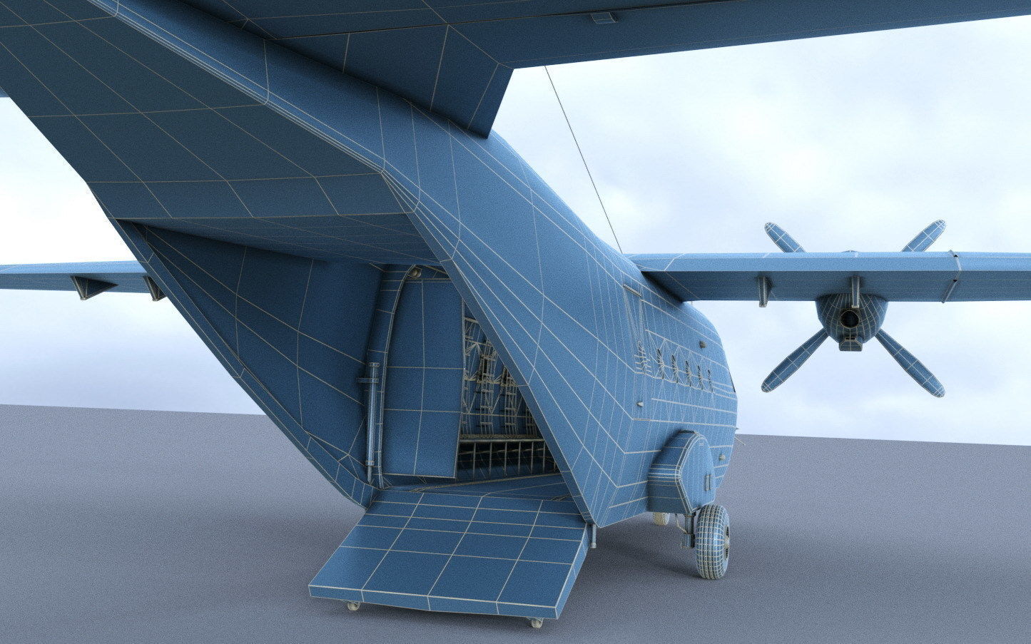 CASA 212 Aviocar 3D model_20