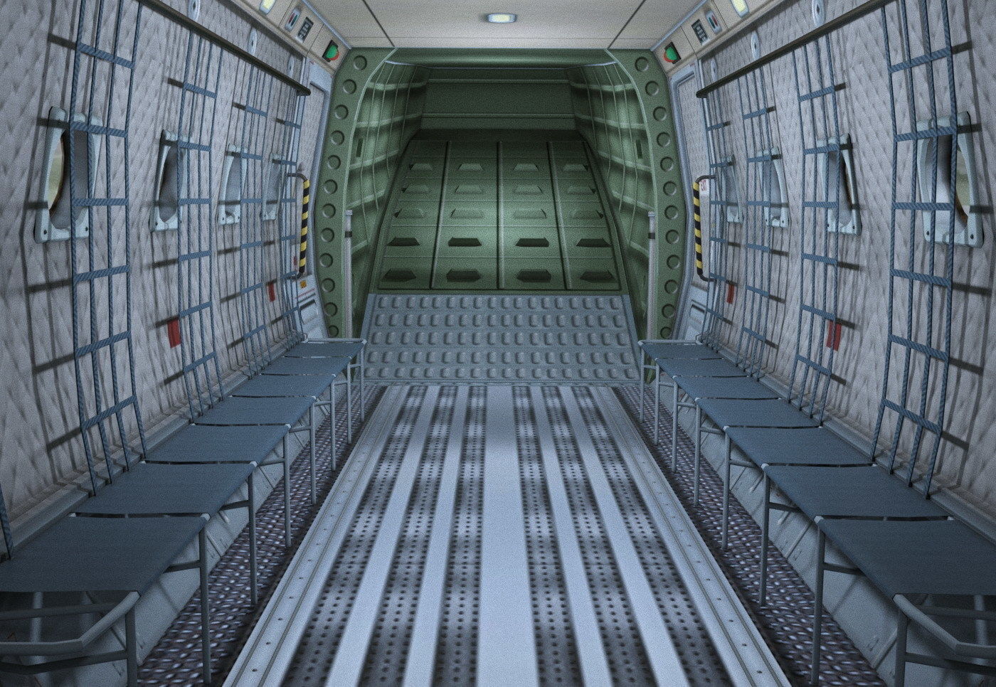 CASA 212 Aviocar 3D model_13