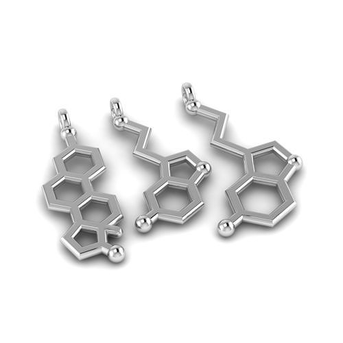Molecule Pendant 3D print model