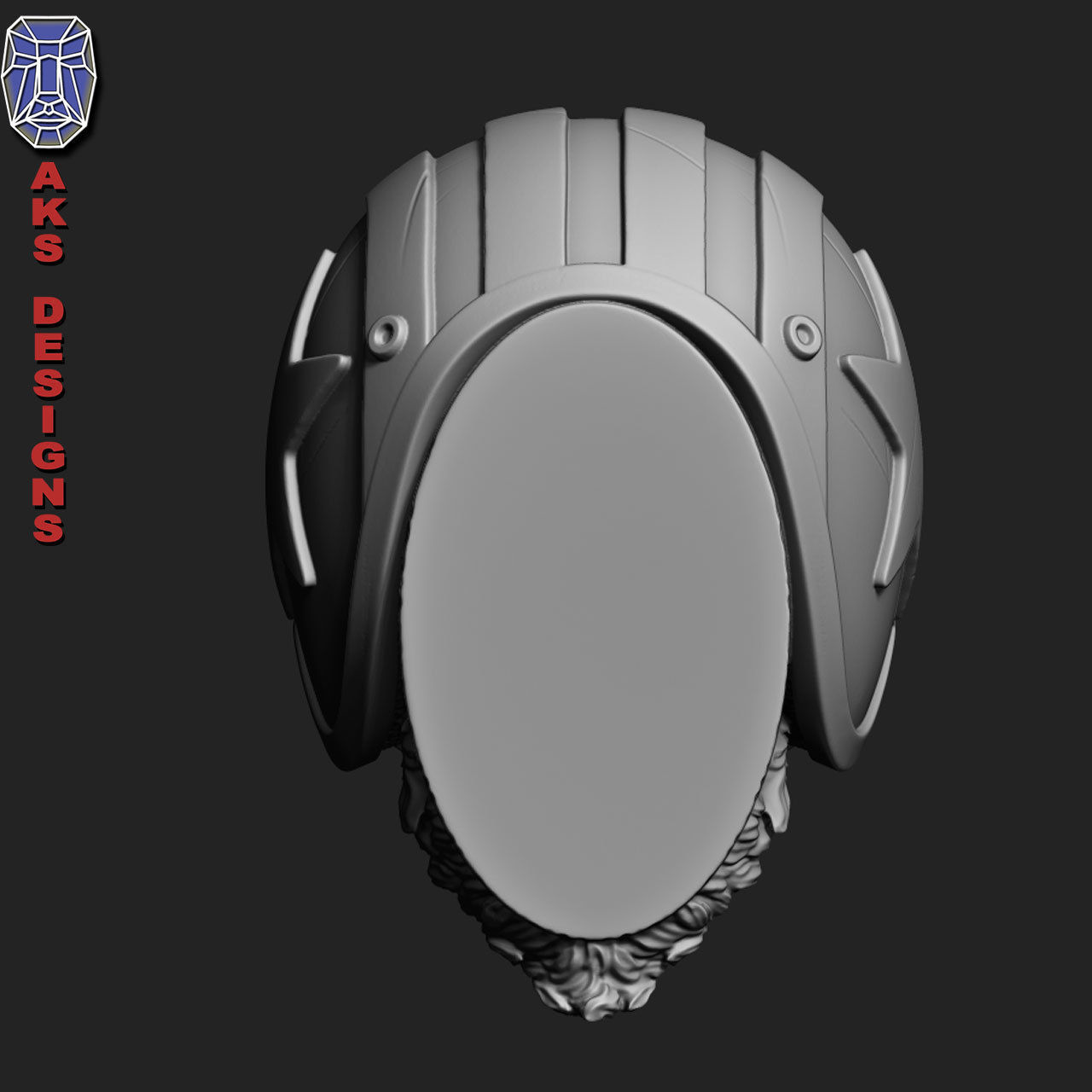 Biker gorilla 1 Penstand cum flowerpot 3D print model_8