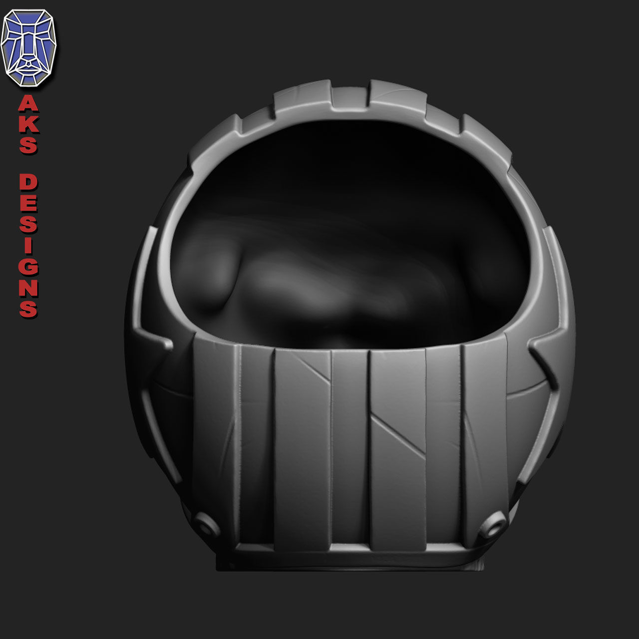 Biker gorilla 1 Penstand cum flowerpot 3D print model_7