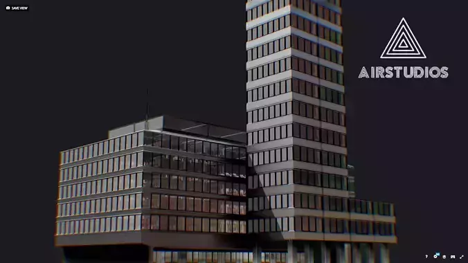 Low Poly - New York Building Skyscraper
