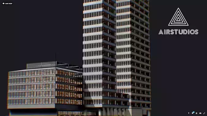 Low Poly - New York City Block 4