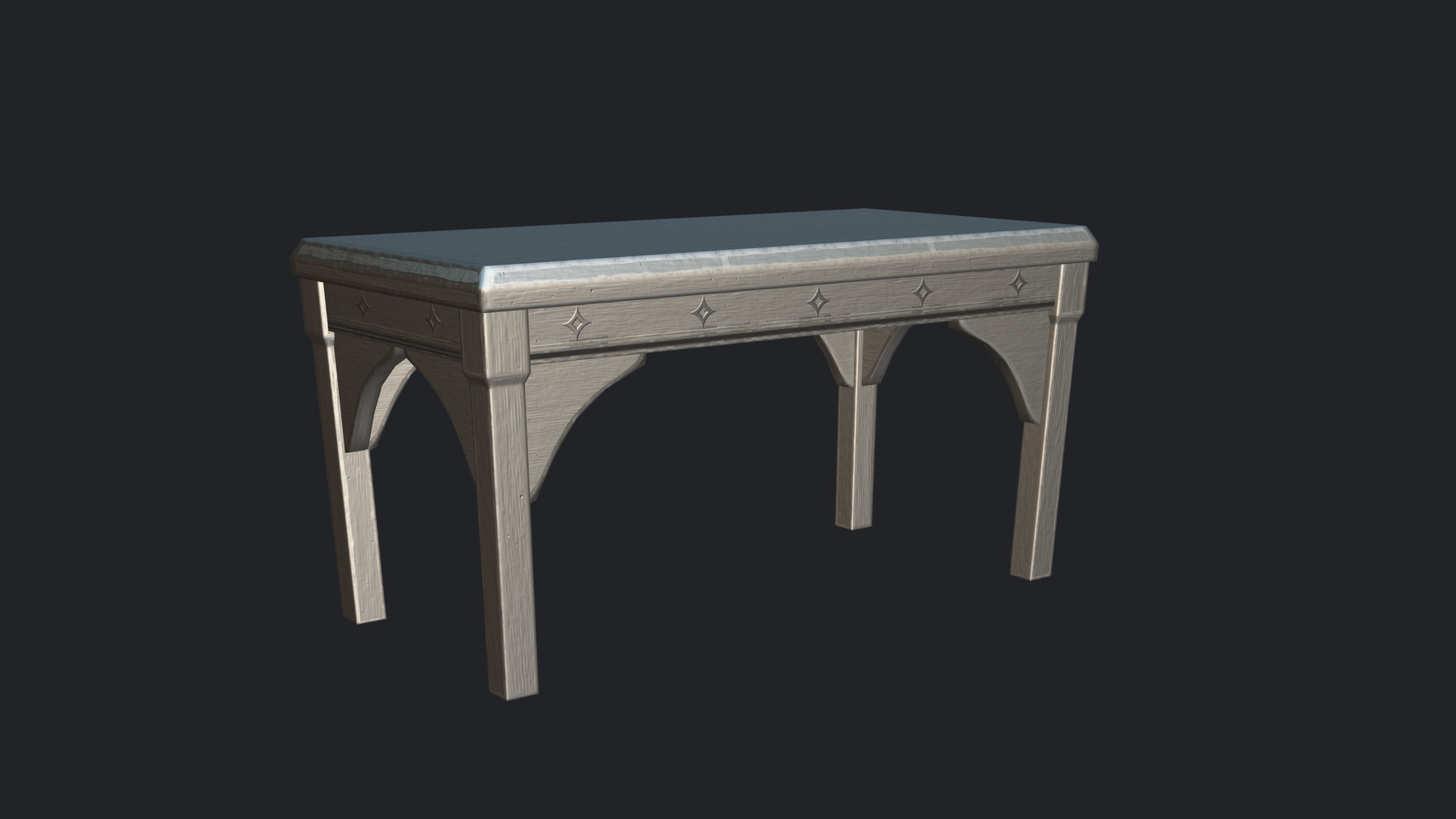 Astro Magic Table Low-poly 3D model_12