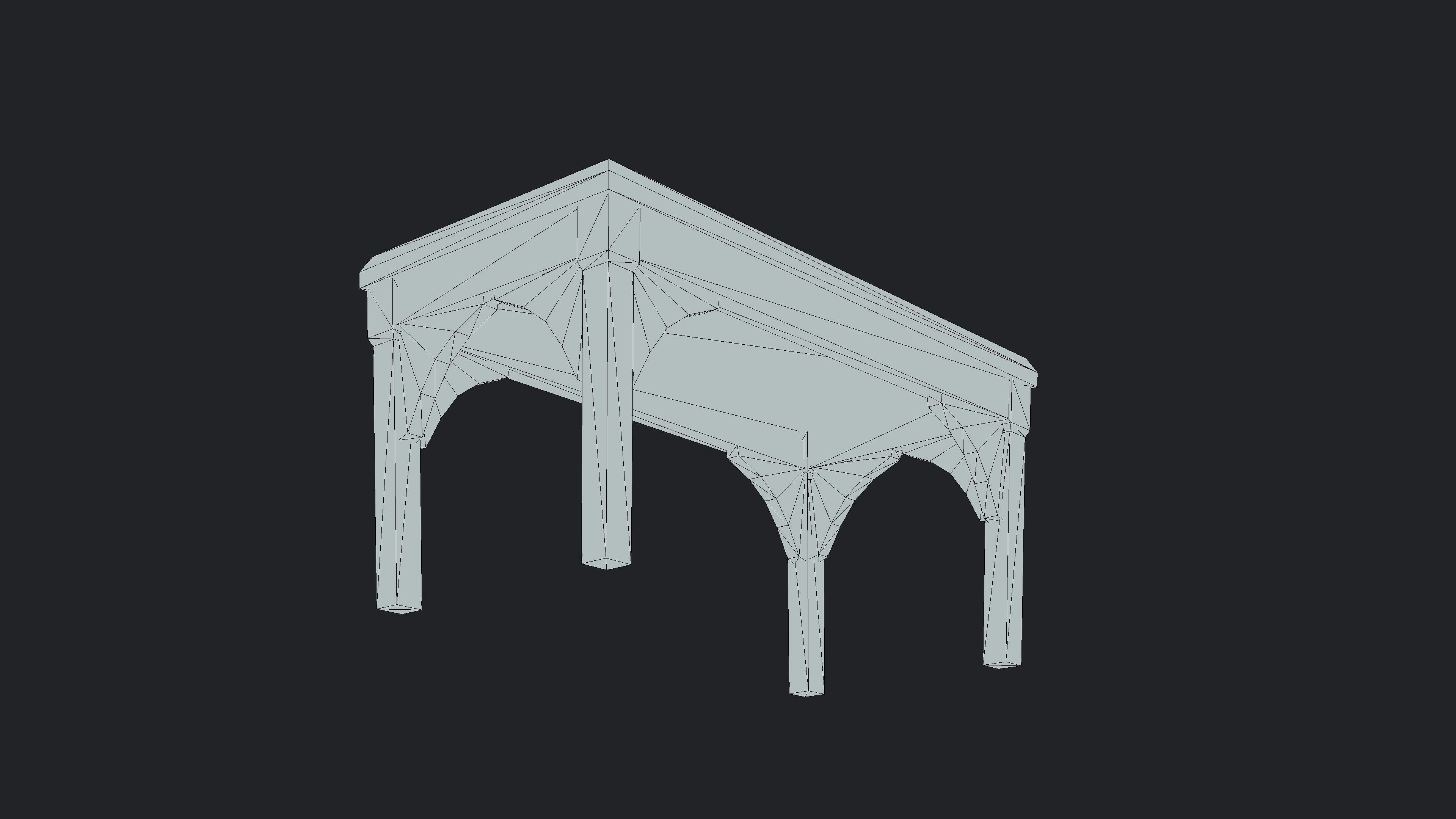 Astro Magic Table Low-poly 3D model_16