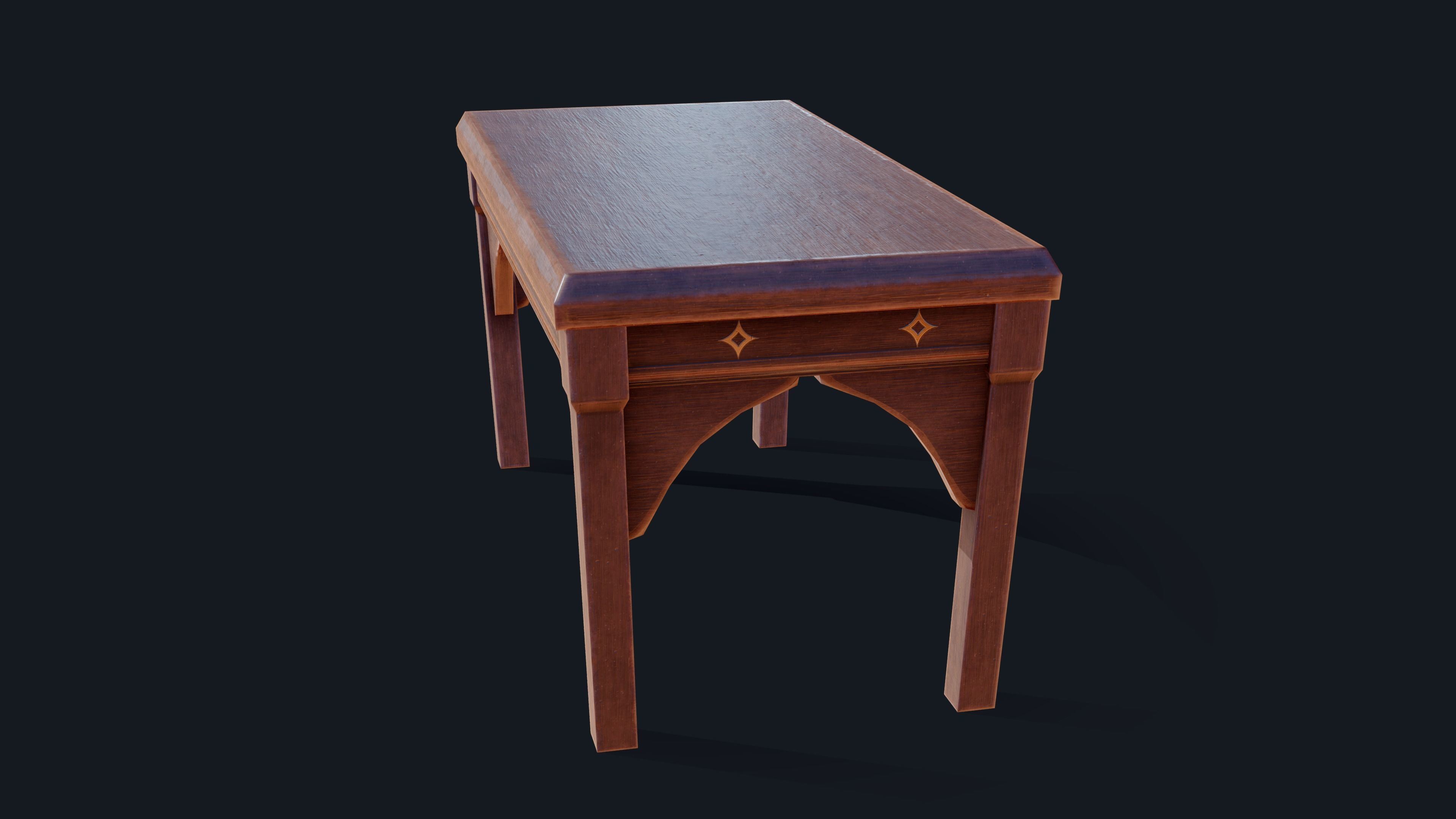 Astro Magic Table Low-poly 3D model_5