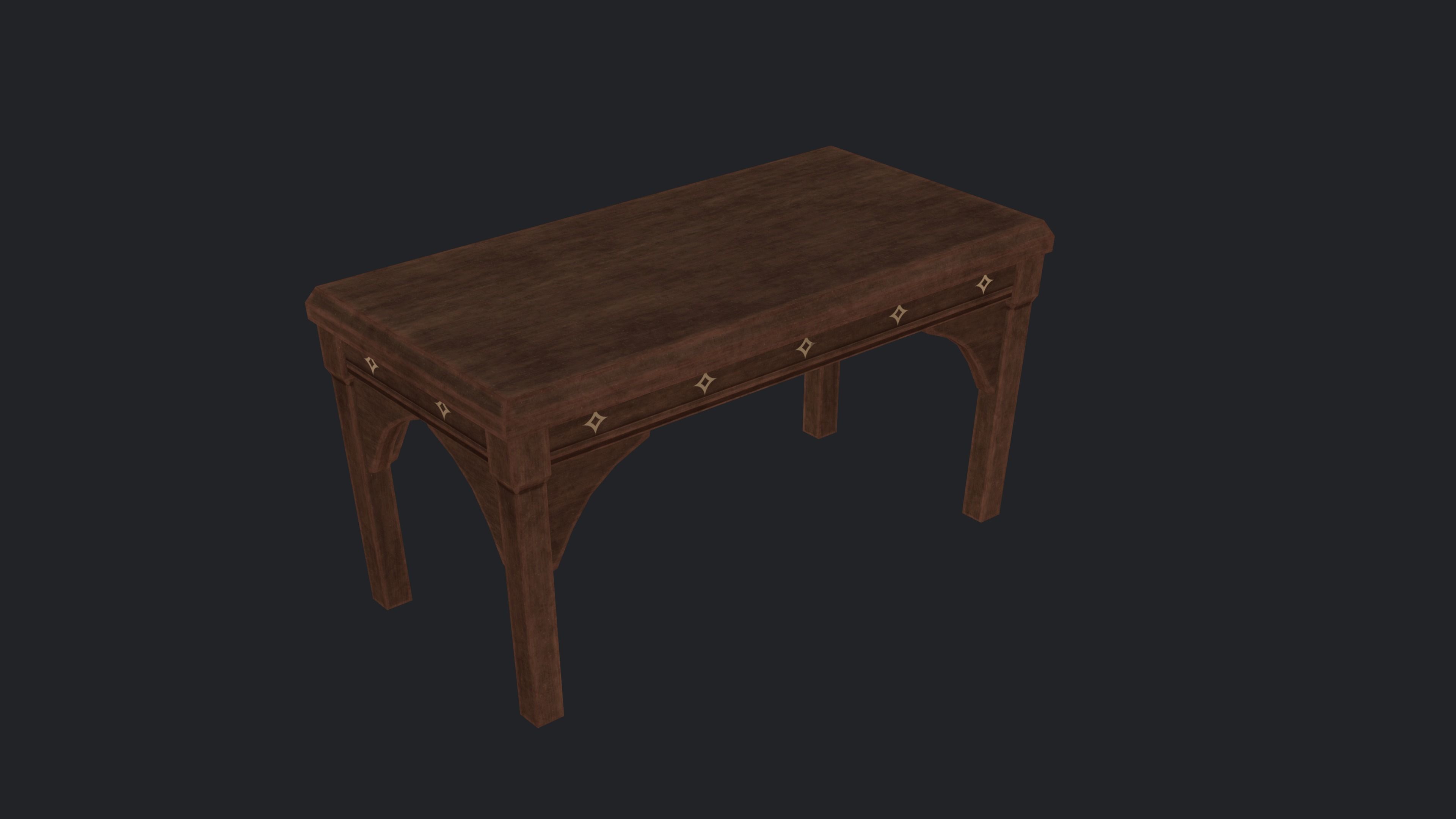 Astro Magic Table Low-poly 3D model_10