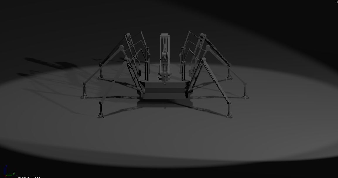 Scout Robot Free 3D model_4