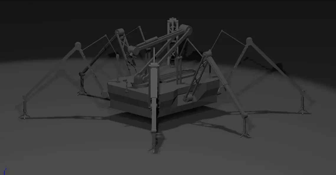 Scout Robot Free 3D model_0