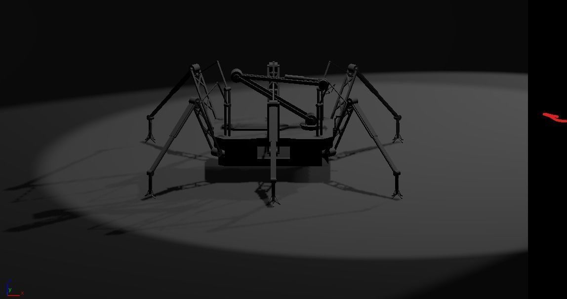 Scout Robot Free 3D model_3