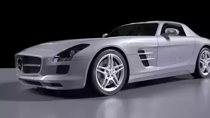 Mercedes Benz SLS AMG 3D model